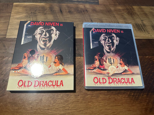 Old Dracula Blu ray-Vinegar Syndrome-Slipcover-70’s Horror Classic-NEW