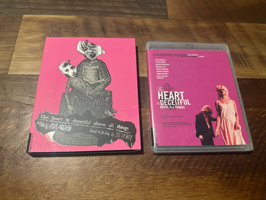 The Heart Is Deceitful Above All Things Blu ray*Vinegar Syndrome Partner Label*Slip*NEW