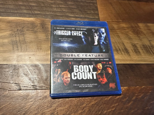 The Trigger Effect & Body Count (Blu ray, Mill Creek Entertainment, NEW)