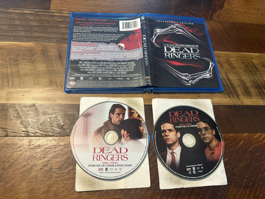 Dead Ringers Blu ray-Scream Factory-80’s Horror-Collector Ed-2 Disc