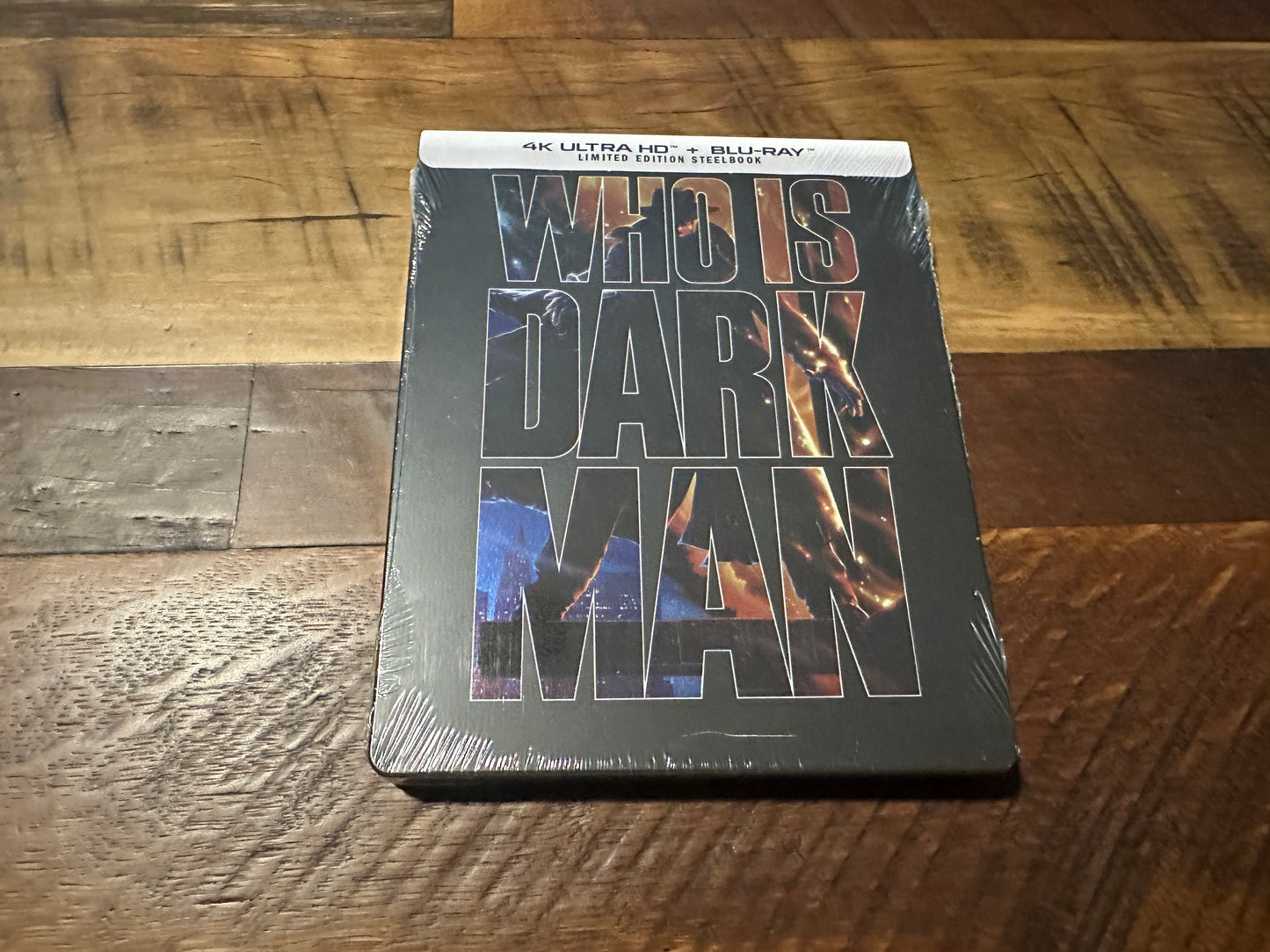 Darkman (4K Ultra HD/Blu ray, Scream Factory, Steelbook, 2 Disc, NEW)
