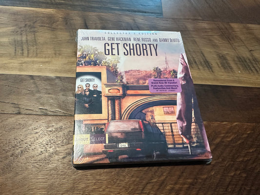 Get Shorty Blu ray-Shout Select-Slipcover-Collector’s Edition-NEW/Sealed