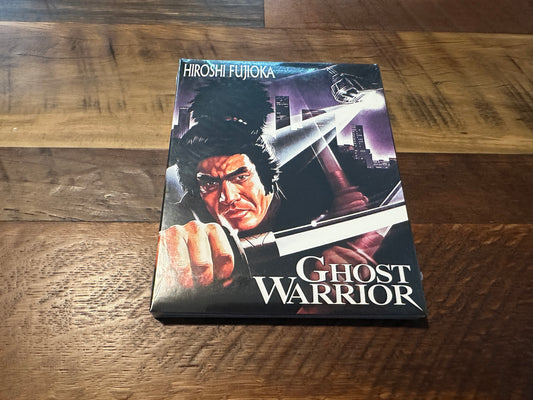 Ghost Warrior (Blu ray, Kino Lorber, Slipcover, 80’s Classic, NEW)
