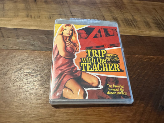 Trip With The Teacher Blu ray-Vinegar Syndrome-70’s Classic-OOP
