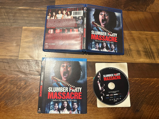 Slumber Party Massacre 2021 Blu ray-Scream Factory-Slipcover