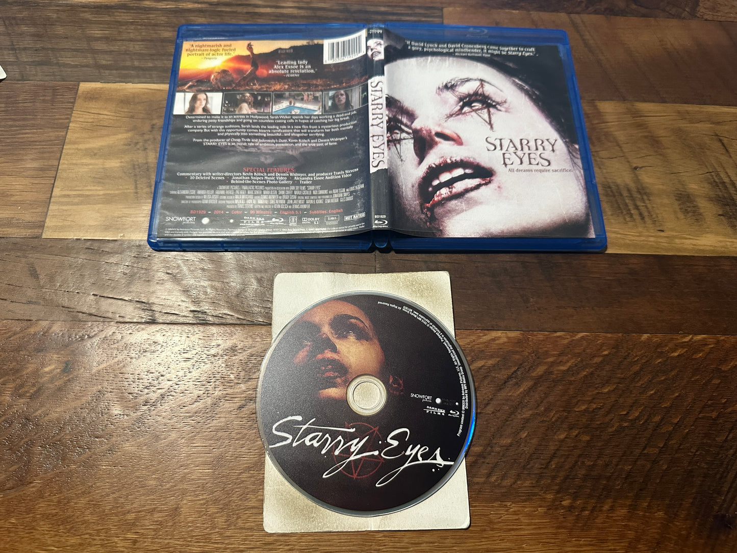 Starry Eyes (Blu ray, Dark Sky Films, 2014 Horror Classic, Widescreen)