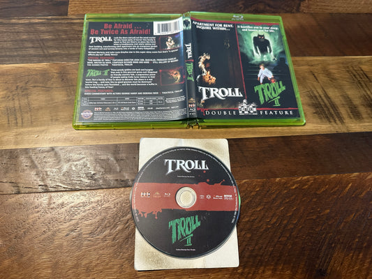 Troll & Troll 2 (Blu ray, Scream Factory, 80’s Horror, Double Feature)