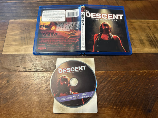 The Descent (Blu ray, Lionsgate, 2005 Horror, Widescreen)