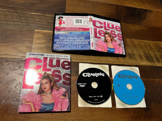 Clueless (4K Ultra HD/Blu ray, Paramount, Slipcover-, 2 Disc, No Digital)