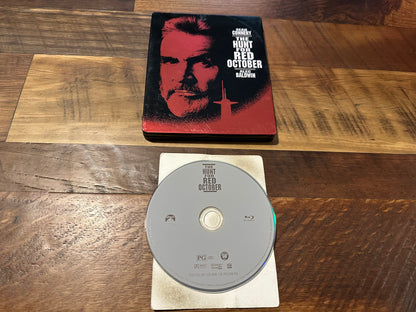 The Hunt For Red October Blu ray-Metalpak-Sean Connery Classic-