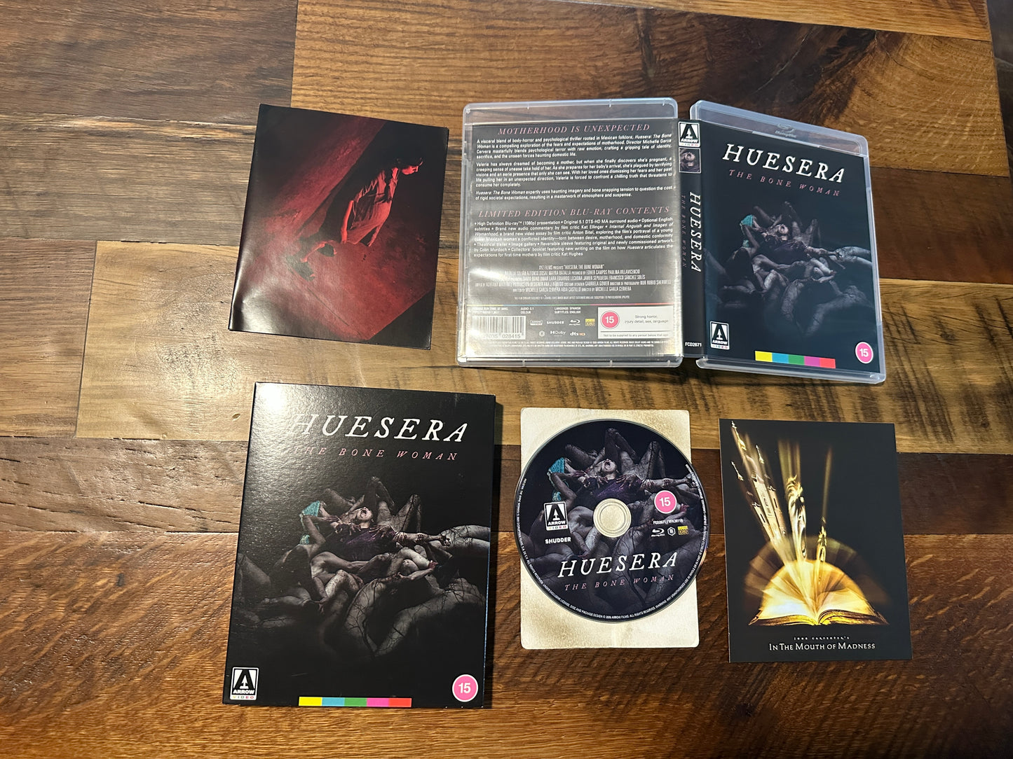 Huesera The Bone Woman (Blu ray, Arrow Video, Slipcover, Region B)