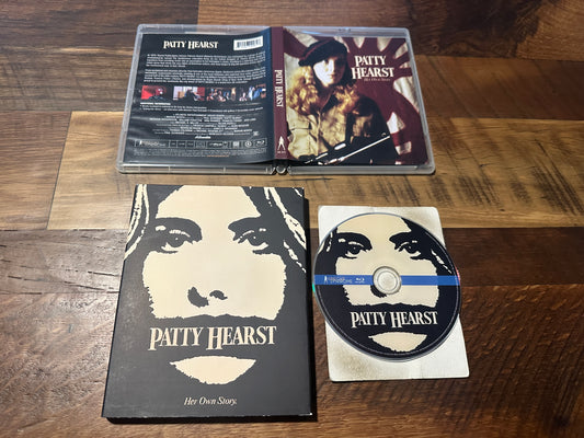 Patty Hearst Blu ray-Vinegar Syndrome-OOP Slipcover-Classic-