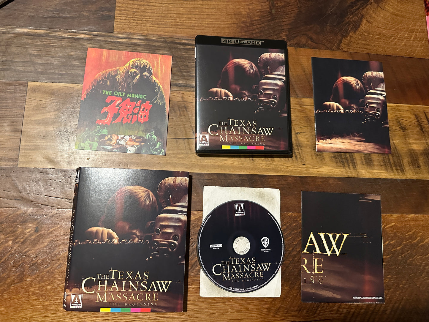 The Texas Chainsaw Massacre The Beginning (4K Ultra HD, Arrow Video, Slipcover)