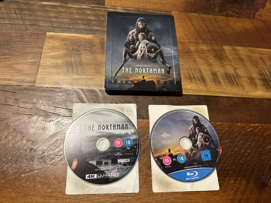 The Northman 4K Ultra HD/Blu ray-Steelbook-Rare Import-2 Disc-