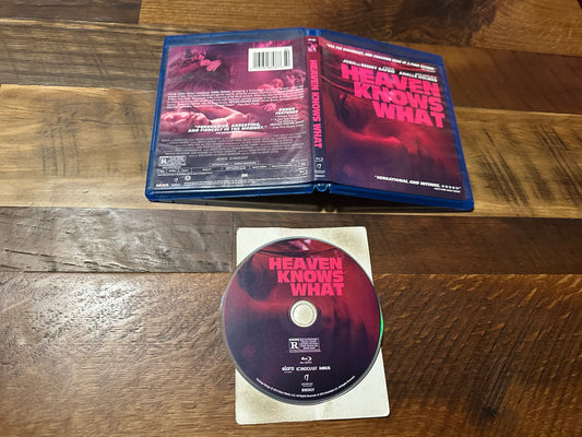 Heaven Knows What (Blu ray, Anchor Bay, Ultra Rare US Release)