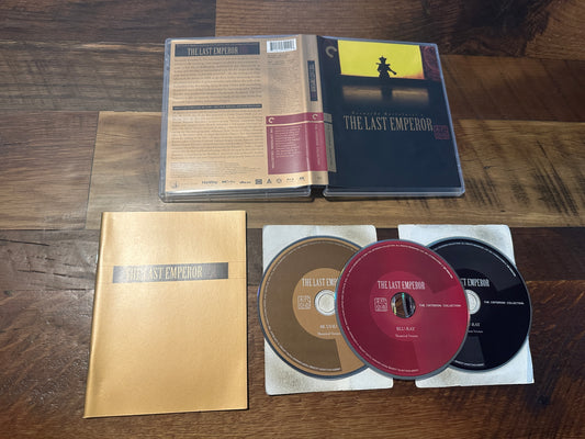 The Last Emperor (4K Ultra HD/Blu ray, Criterion Collection, 3 Disc, Special Ed)