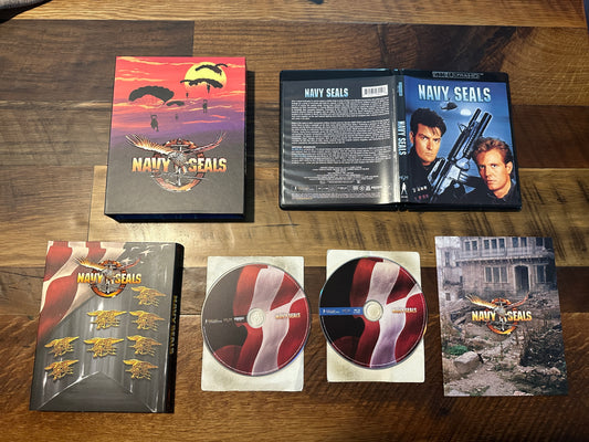 Navy Seals (4K Ultra HD/Blu ray, Vinegar Syndrome, Hard Slipcover)