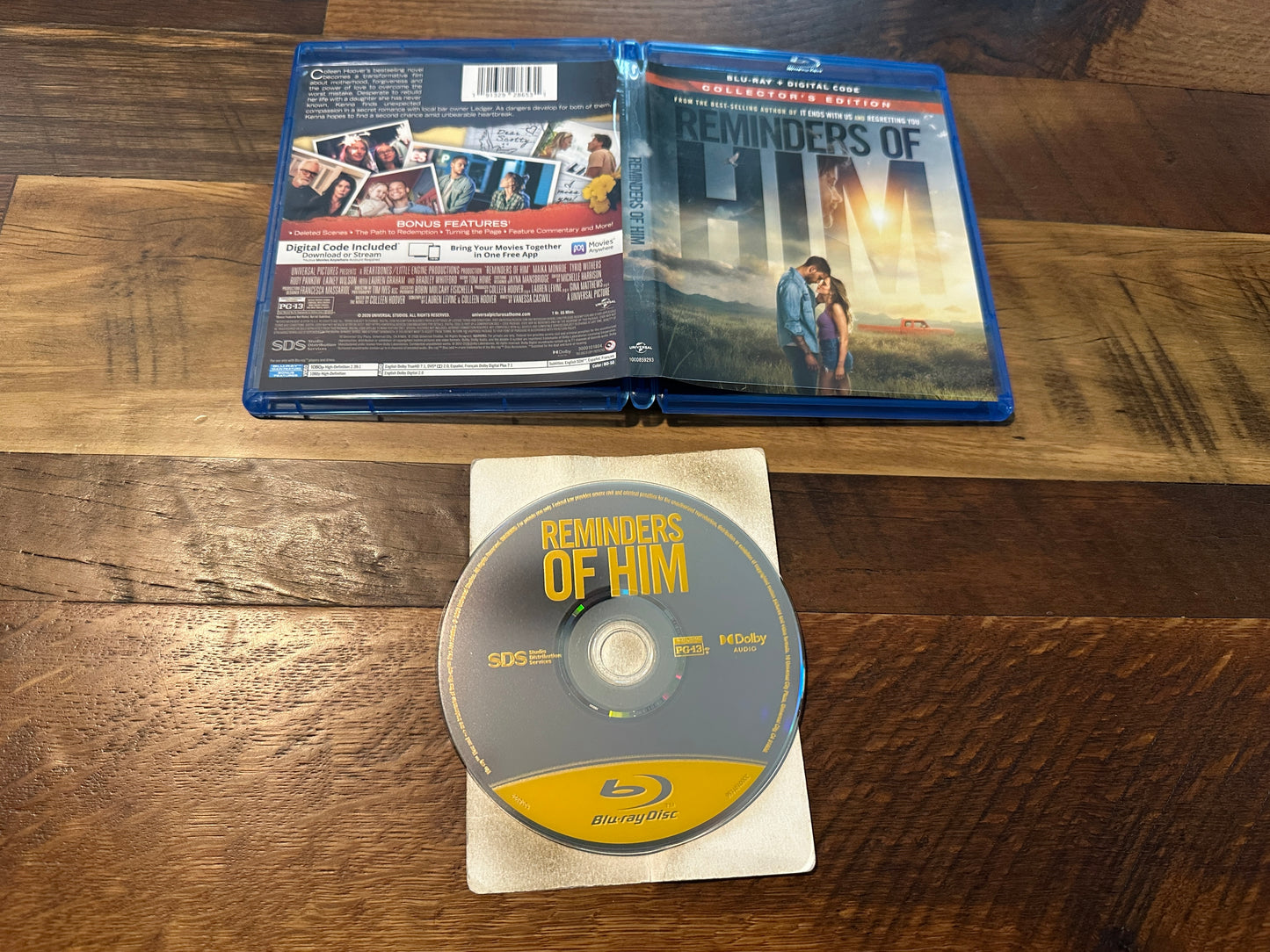 Reminders of Him (Blu ray, Universal, Collector’s Edition, No Digital)
