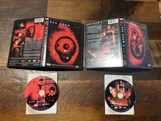 Red Room 1 & 2 (DVD, Unearthed Films, Obscure Horror, Rare, OOP)