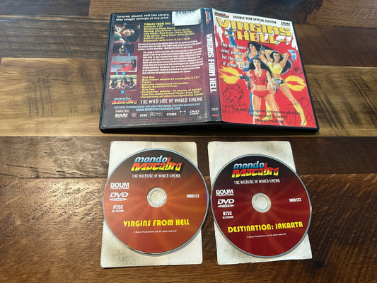 Virgins From Hell (DVD, Mondo Macabro, Double Disc Special Ed)
