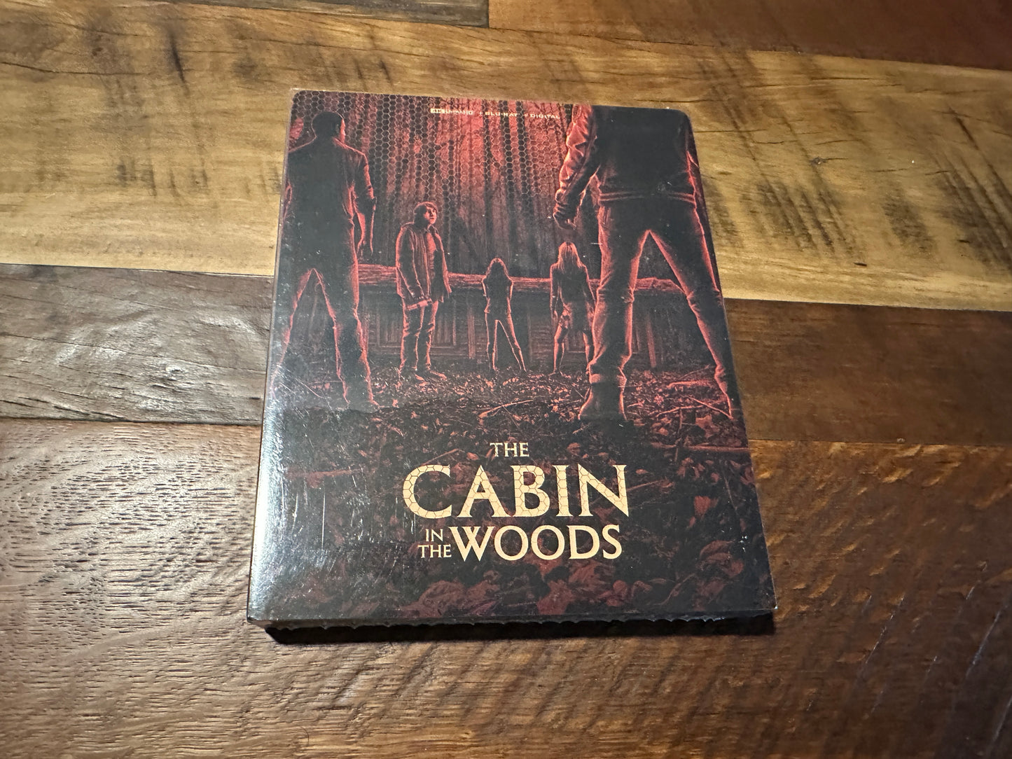 The Cabin In The Woods (4K Ultra HD/Blu ray, Slipcover, Steelbook, NEW)