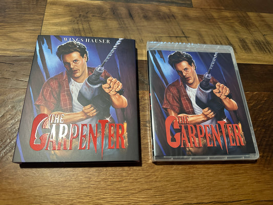 The Carpenter (Blu ray, Vinegar Syndrome, Slipcover, 80’s Classic Horror, NEW)