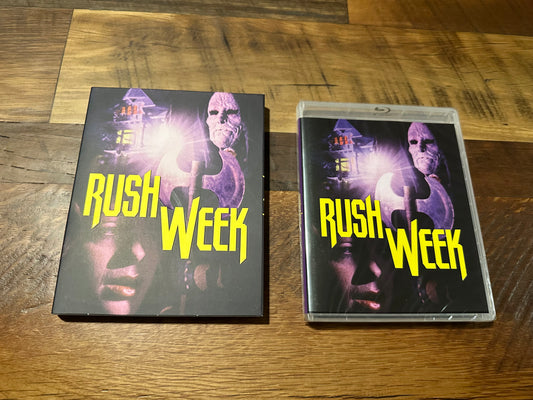 Rush Week Blu ray-Vinegar Syndrome-Slipcover-80’s Horror-NEW