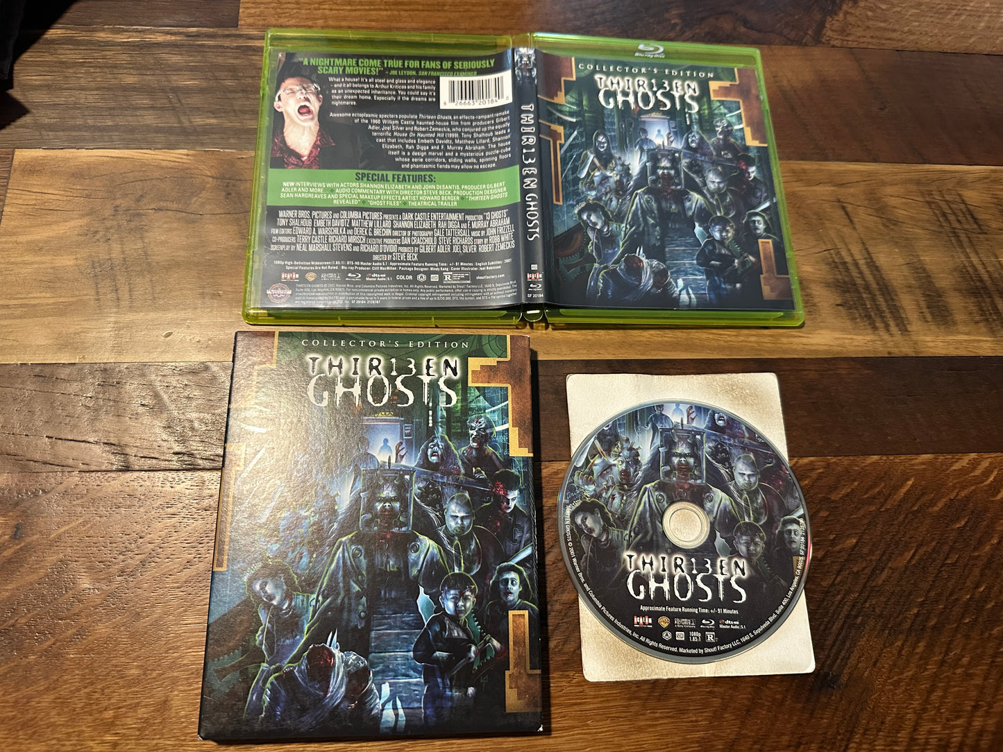 Thirteen Ghosts (Blu ray, Scream Factory, Collector’s Edition, Slipcover)