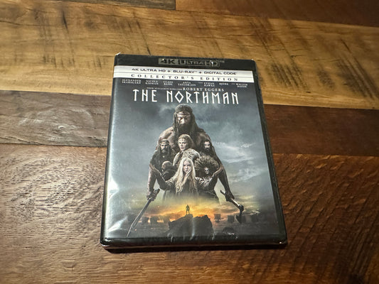 The Northman 4K Ultra HD/Blu ray-Collector’s Edition-NEW/Sealed