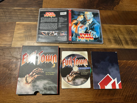 Evil Town (Blu ray, Vinegar Syndrome, Hard Slipcase, 2500 Made)