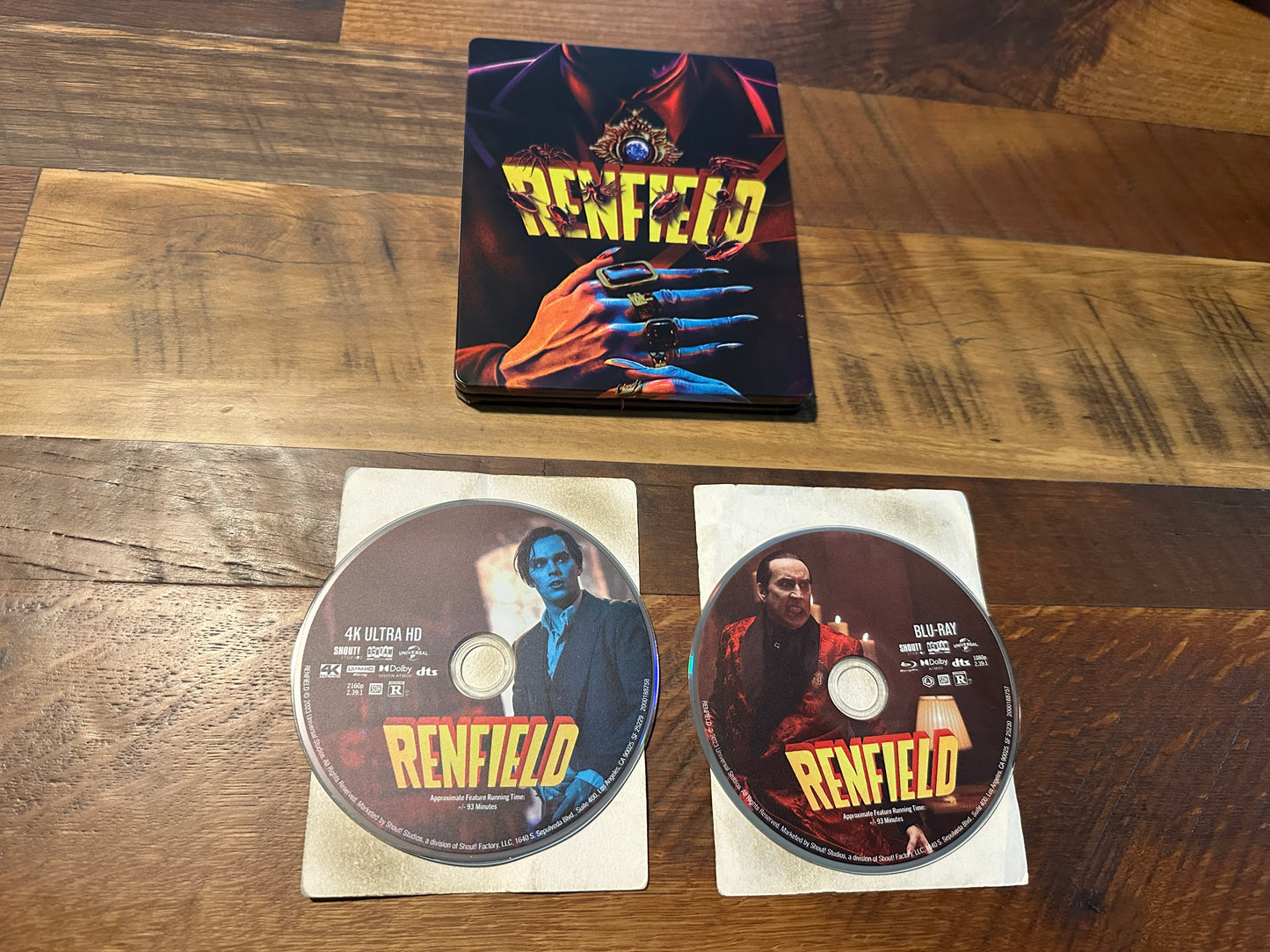 Renfield 4K Ultra HD/Blu ray-Limited Edition-Scream Factory-Steelbook