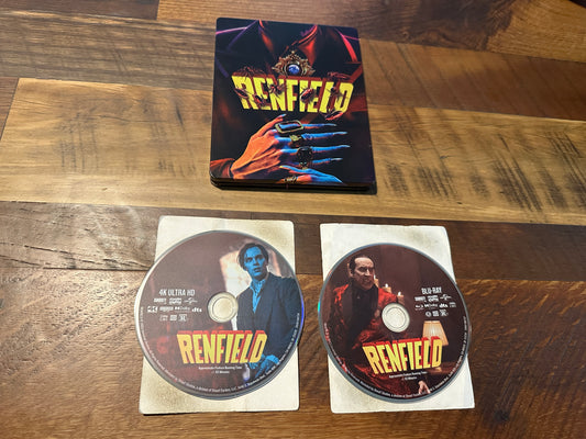 Renfield 4K Ultra HD/Blu ray-Limited Edition-Scream Factory-Steelbook