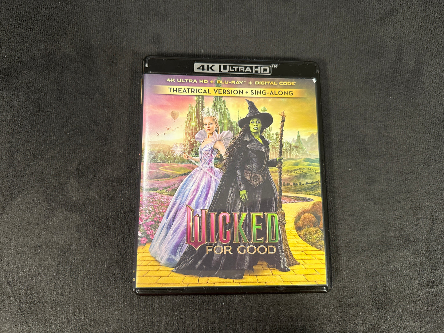 Wicked For Good (4K Ultra HD/Blu ray, Universal, 2 Disc, No Digital)