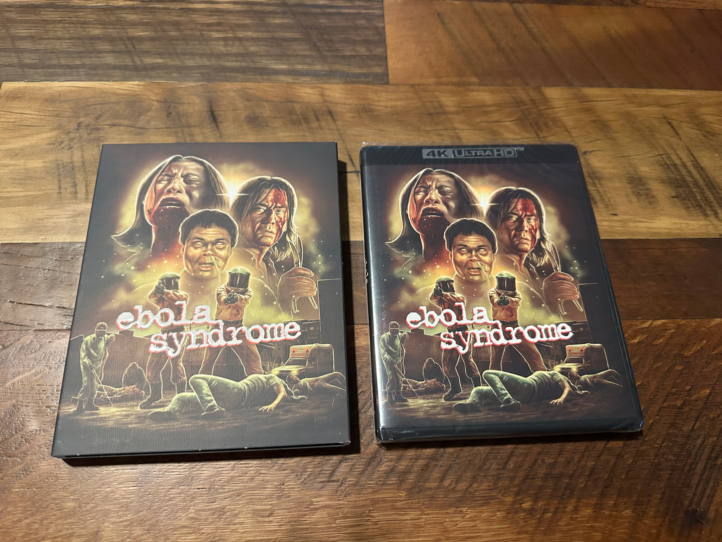 Ebola Syndrome (4K Ultra HD/Blu ray, Vinegar Syndrome, Slipcover-NEW)