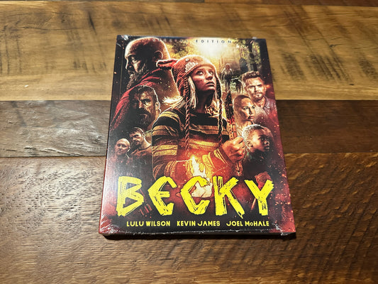 Becky (Blu ray, Quiver Distribution, Lu Lu Wilson, Special Edition, Slipcover, NEW)