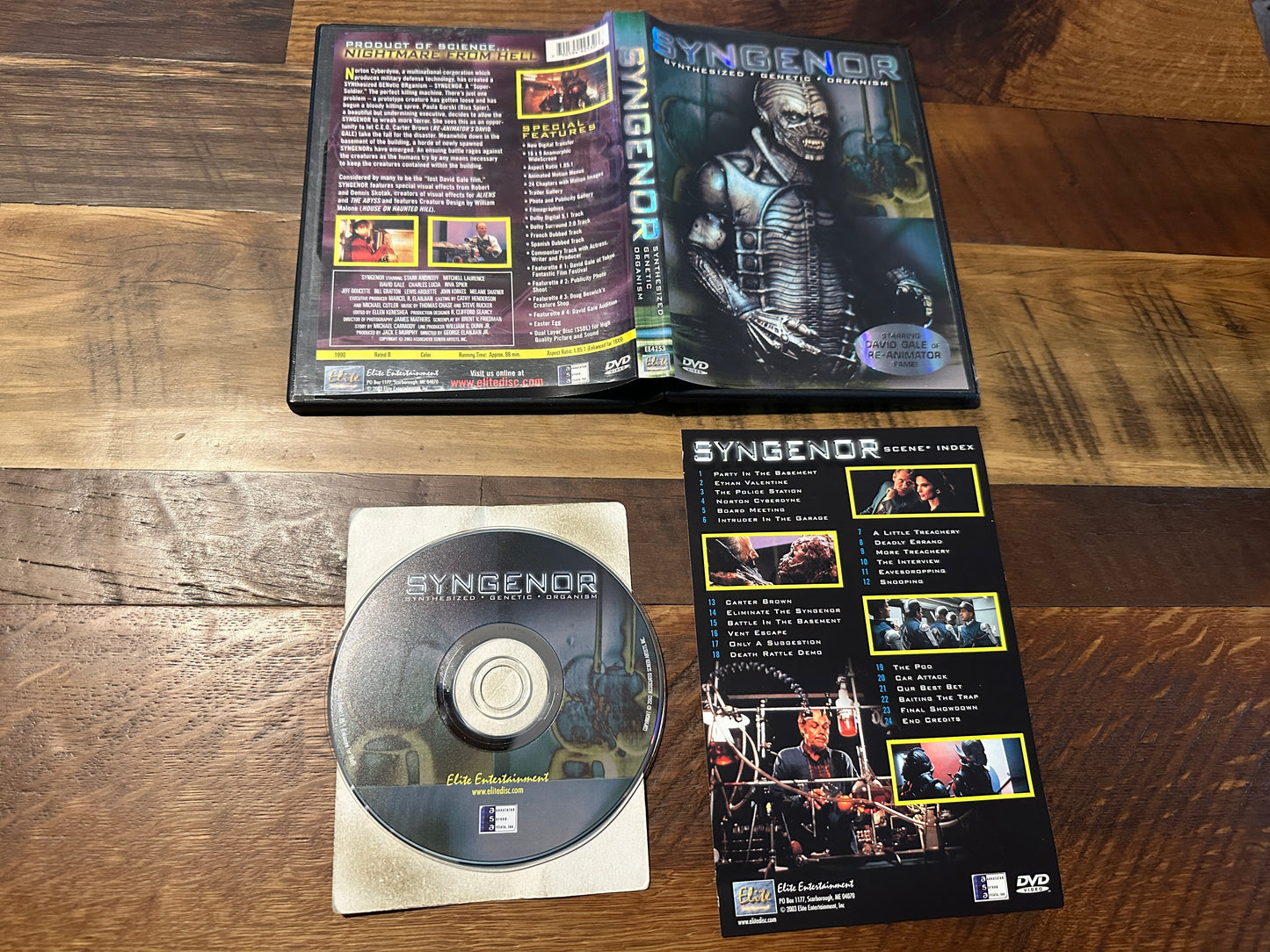 Syngenor DVD-Elite Entertainment-90’s Classic-Widescreen-