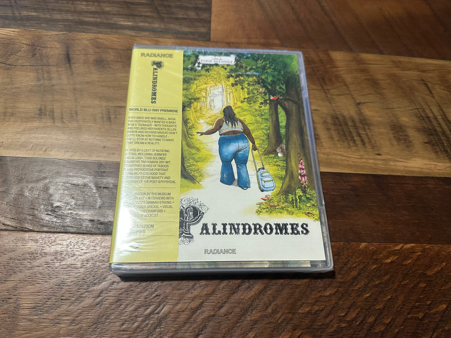 Palindromes Blu ray-Radiance-Limited Edition-Booklet-NEW/Sealed-