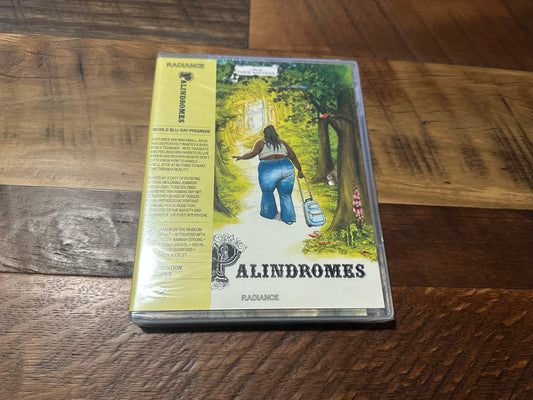 Palindromes Blu ray-Radiance-Limited Edition-Booklet-NEW/Sealed-
