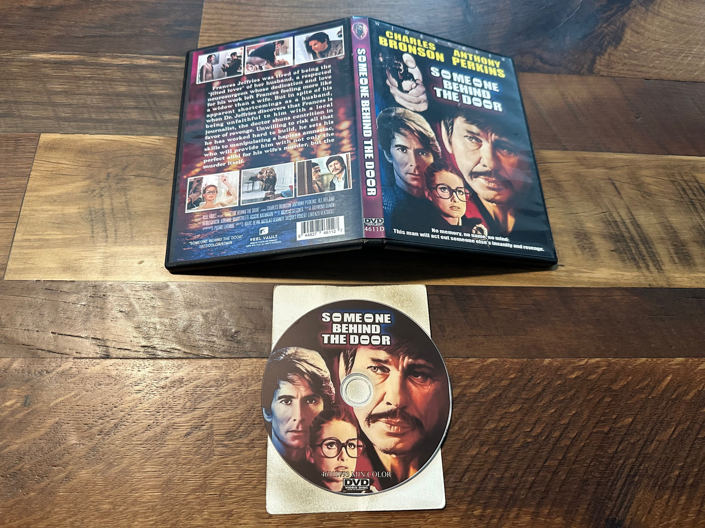 Someone Behind The Door DVD-Reel Vault-70’s Classic-Charles Bronson-