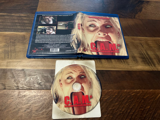 C.A.M. Blu ray-Screamtime Films-Obscure Horror-Widescreen-