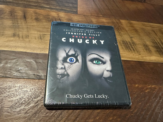 Bride Of Chucky (4K Ultra HD/Blu ray, Scream Factory, NEW/Sealed)