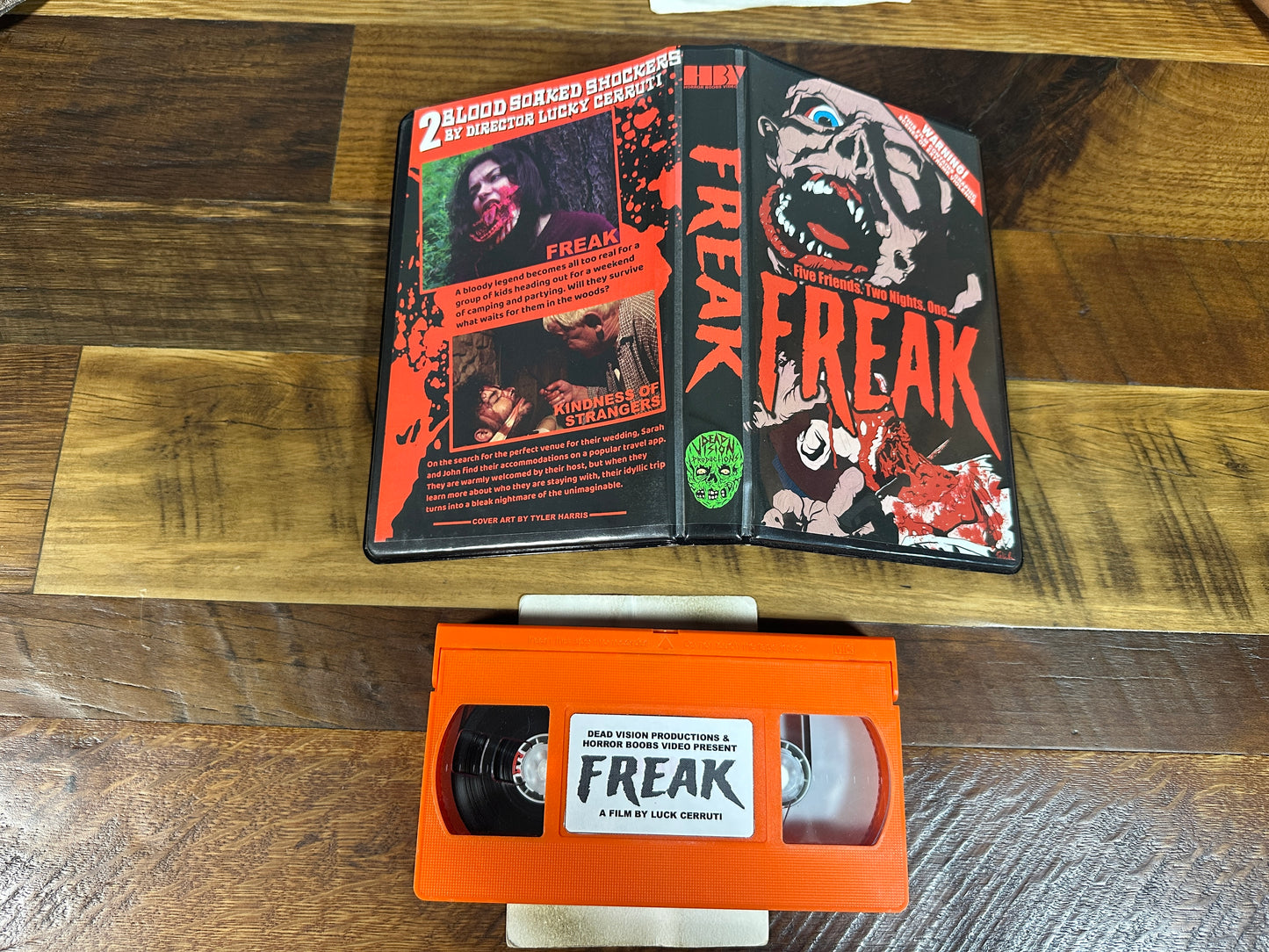 Freak & Kindness Of Strangers (VHS, Dead Vision Production, Clam Shell)