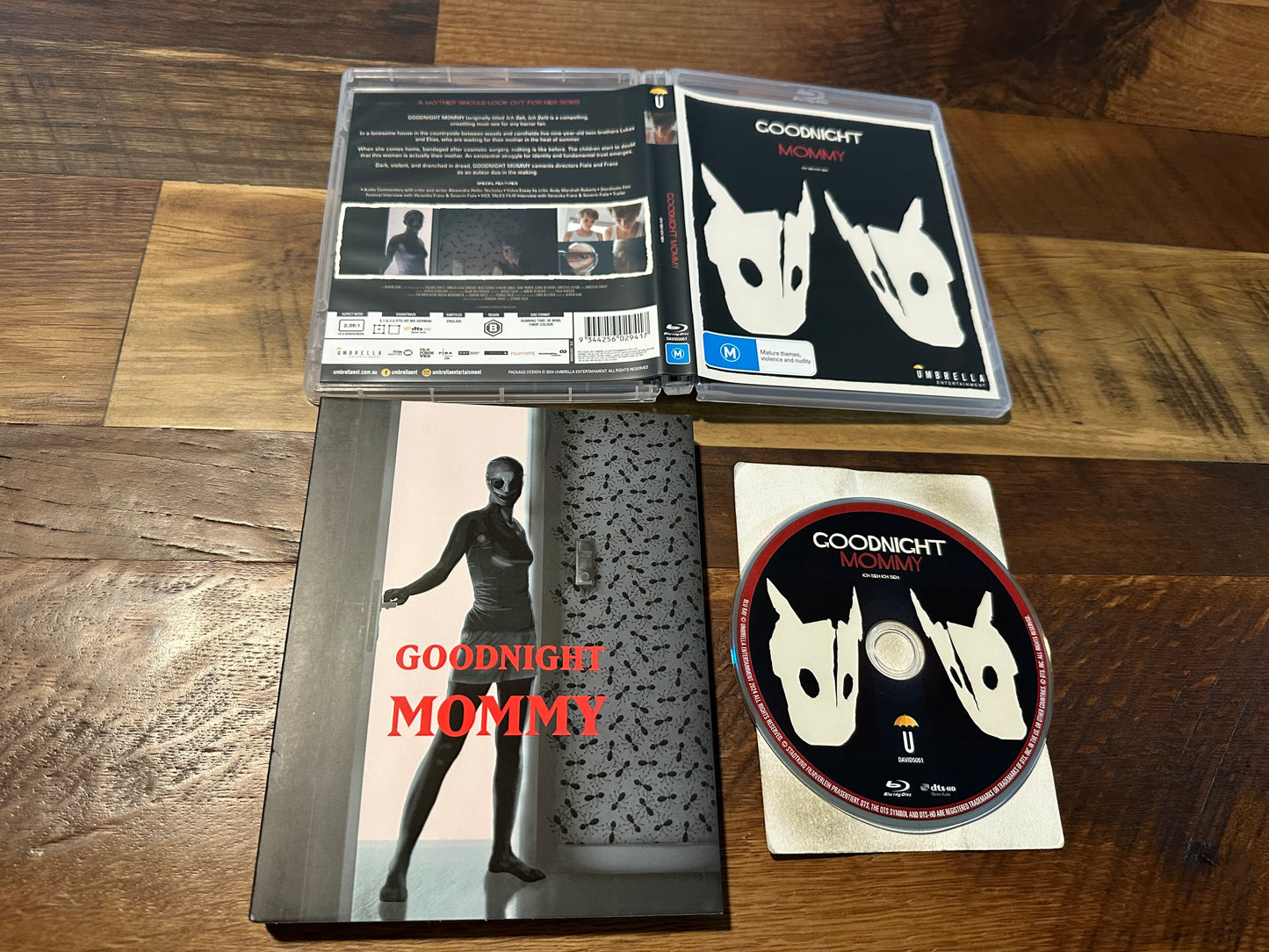 Goodnight Mommy Blu ray-Umbrella Entertainment-Slipcover-Region B