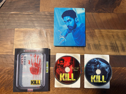 Kill (4K Ultra HD/Blu ray, Steelbook, Slipcover, Lionsgate, No Digital)