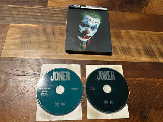 Joker: Folie A Deux 4K Ultra HD/Blu ray-Steelbook-2 Disc-No Digital