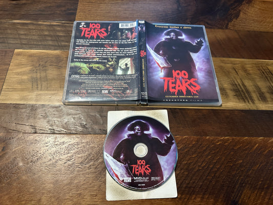 100 Tears (DVD, Unearthed Films, Extended Director’s Cut, Clown Horror)