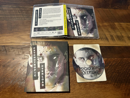 Psychotropic Overload (Blu ray, Vinegar Syndrome Partner Label , Slip)