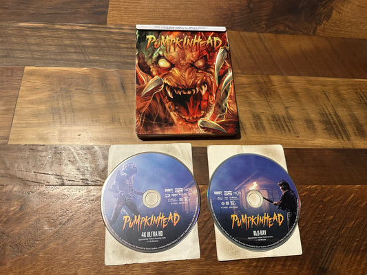 Pumpkinhead 4K Ultra HD/Blu ray*Steelbook*2 Disc*Widescreen*No Digital*