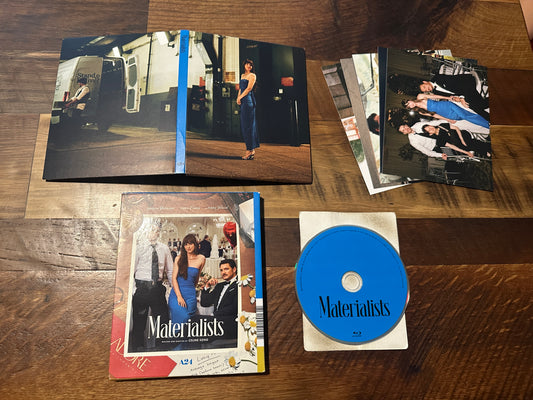 Materialists (Blu ray, A24, Special Edition, Dakota Johnson Classic)