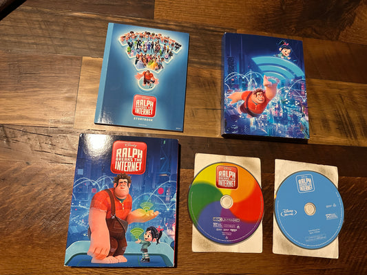 Ralph Breaks The Internet 4K Ultra HD/Blu ray-Target Exclusive-Disney-No Digital